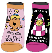 Little Miss Ankle Socks - Pack of 2