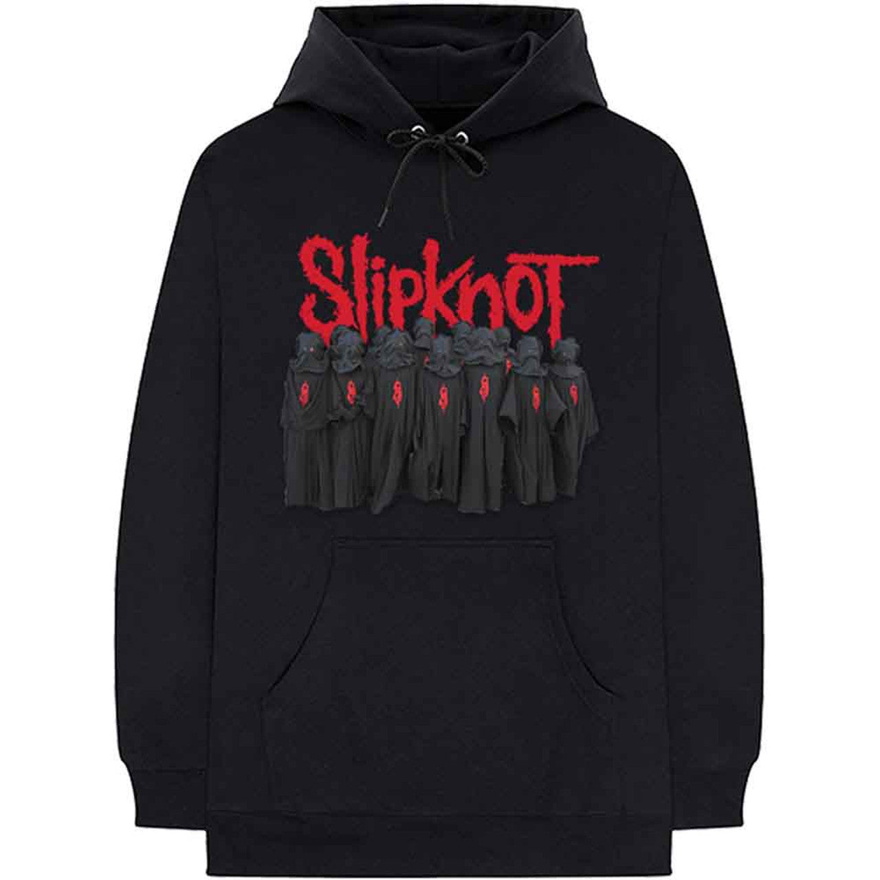 SLIPKNOT - Unisex Pullover Hoodie: Choir (Black) (Back Print)