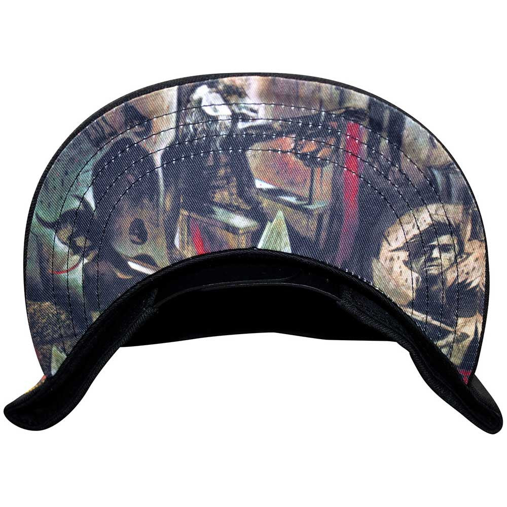 Slayer Unisex Snapback Cap: Hell Awaits (Red & Black)