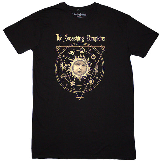 The Smashing Pumpkins T-Shirt Dress: Celestial Sun (Black)