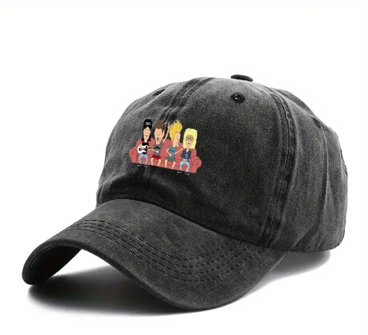 Beavis & Butthead Wayne's Graphic Baseball Cap