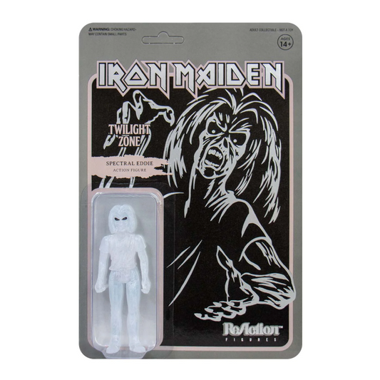 Super7 Twilight Zone (Single Art) Spectral Eddie 3.75" ReAction Figure Action Figure