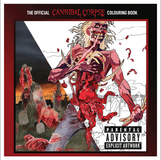The Official Cannibal Corpse "Stab hack slash kill" Coloring Book