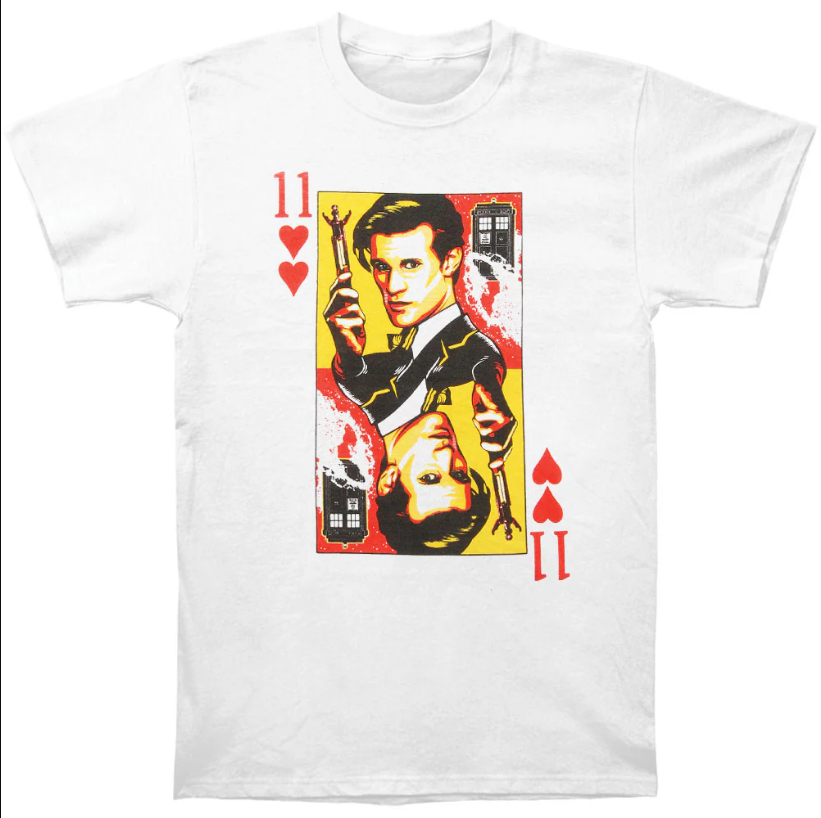 Doctor Who - Playing Card T-shirt