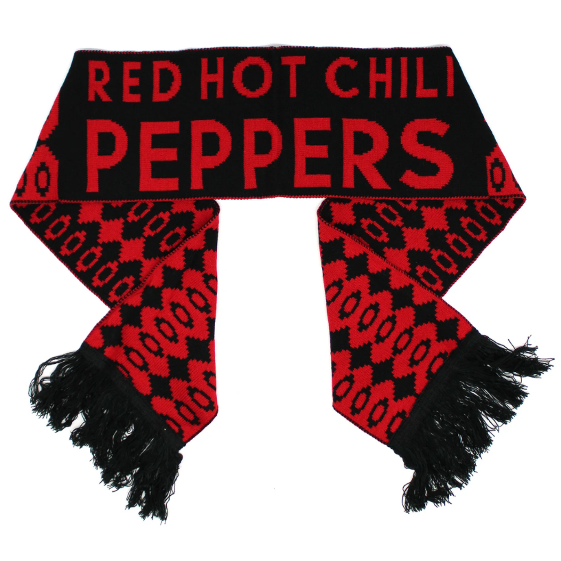 Red Hot Chili Peppers - Red Logo Scarf Neck Scarves