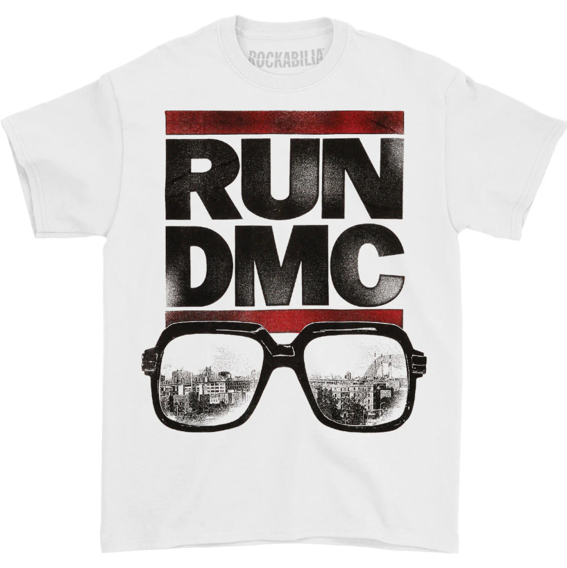RUN DMC - Glasses Logo NYC T-Shirt