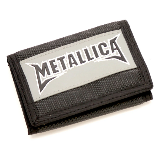 Metallica - Logo/Hetfield Scary Guy & Crossbones Tri-Fold Wallet