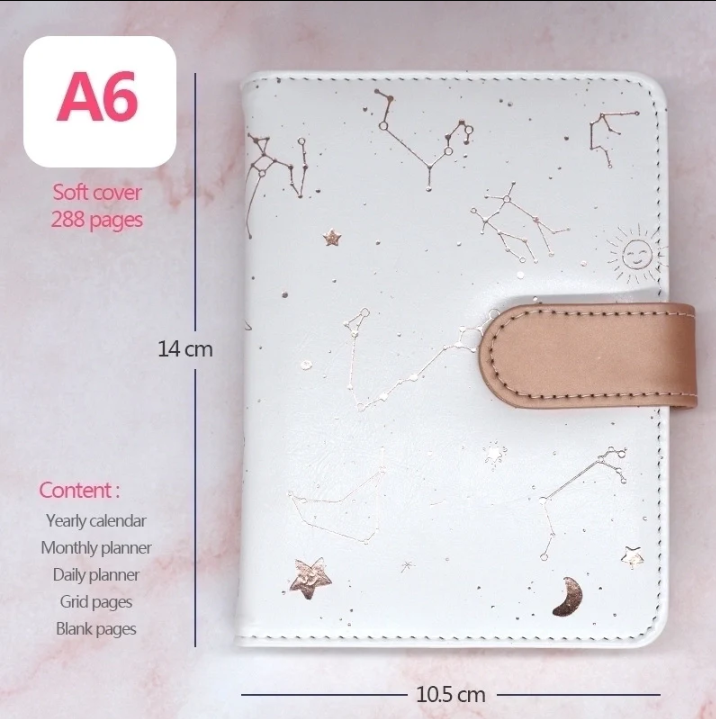 Paper Notebook - Constellation (White)