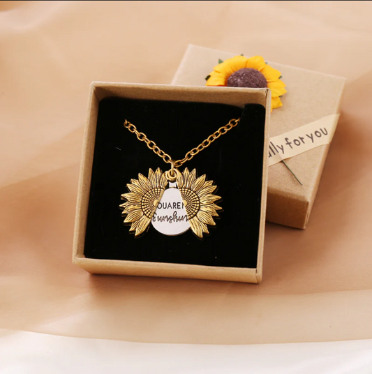 Alloy Electroplating Jewelry Necklace - Sunshine (Gold)