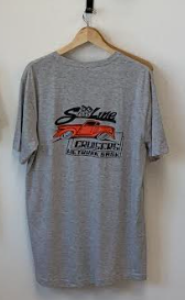 Sooline Cruisers T-Shirt - Back Logo Orange Truck - Adult