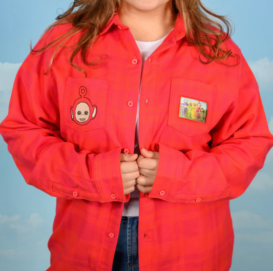 TELETUBBIES - Unisex Po flannel long sleeve shirt
