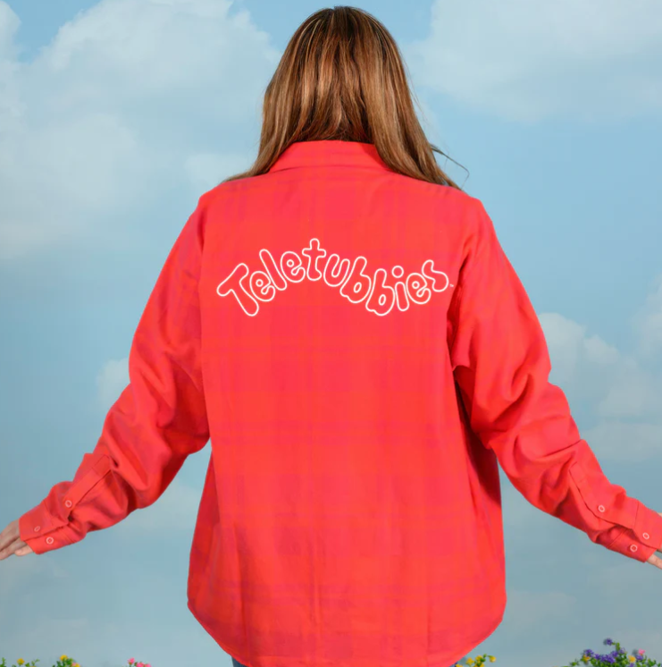 TELETUBBIES - Unisex Po flannel long sleeve shirt