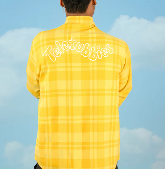 TELETUBBIES - Unisex Laa-Laa flannel long sleeve shirt