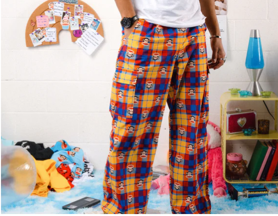 PAUL FRANK - Paul Frank Plaid Wide Leg Pants