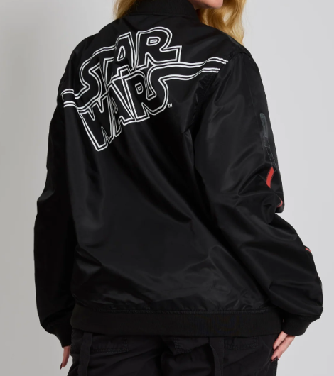 STAR WARS - Star Wars Glow Light Saber Bomber Jacket