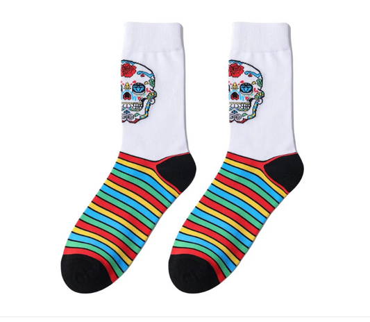 Day of the Dead inspired Socks