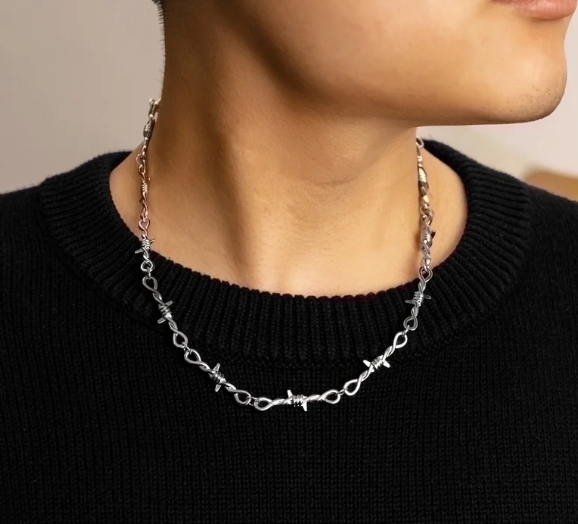 Barbed Chic Necklace