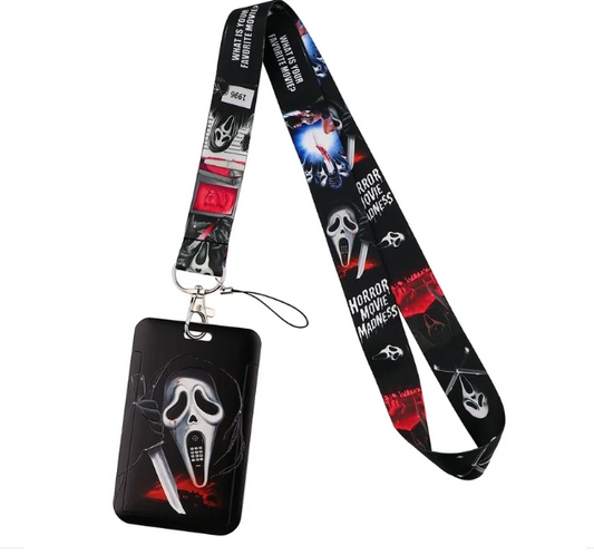Ghostface ID Set Lanyard