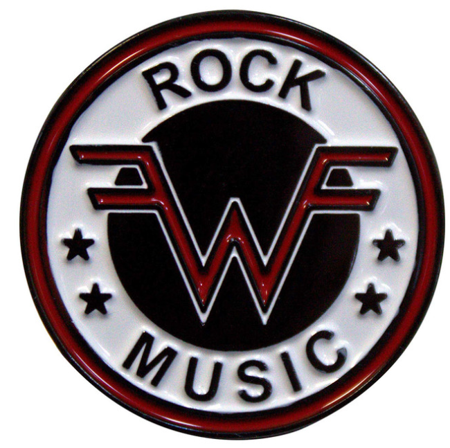 WEEZER - Weezer Pin Badge: Rock Music Emblem