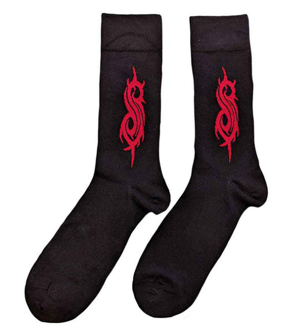 SLIPKNOT -  Slipknot Unisex Socks: Tribal S (Black) (UK Size 4 - 7)