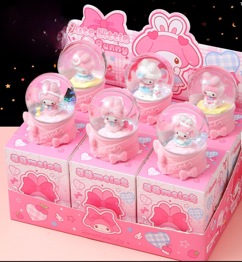 My Melody Snow Globe with LED lights - Mystery Box