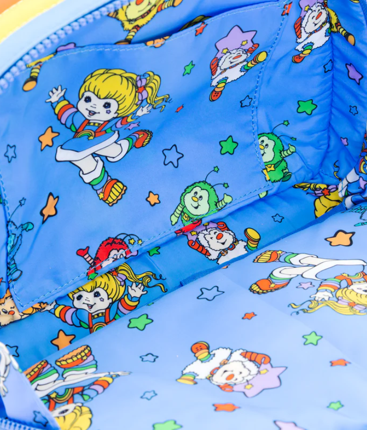 RAINBOW BRITE -  Double Rainbow Crossbody Purse