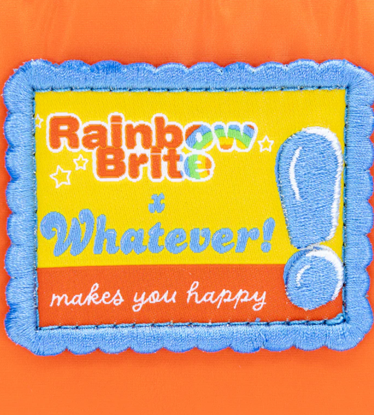 RAINBOW BRITE -  Double Rainbow Crossbody Purse