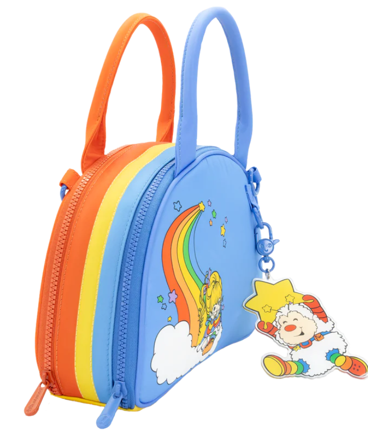 RAINBOW BRITE -  Double Rainbow Crossbody Purse