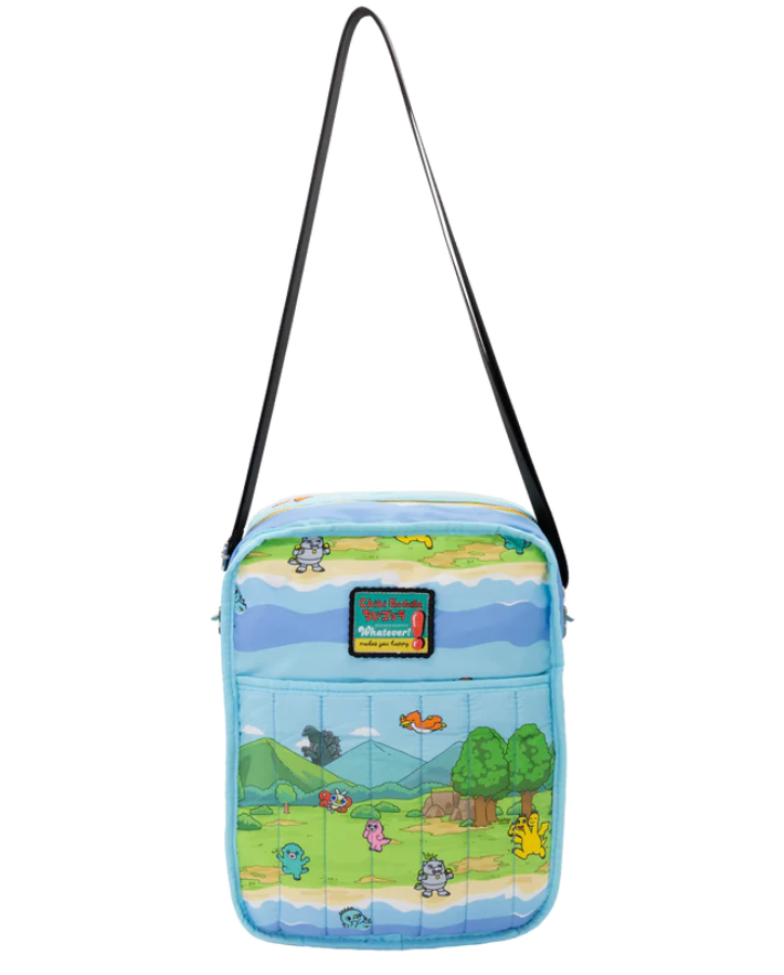 CHIBI GODZILLA RAIDS AGAIN - Reversible/Convertible Backpack and Crossbody Bag