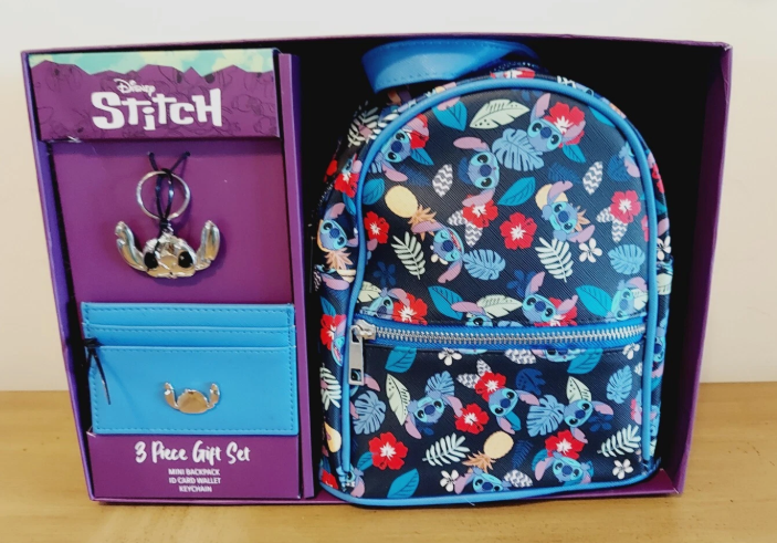 LILO & STITCH - Disney - Lilo & Stitch Mini Backpack 3 Piece Gift Set