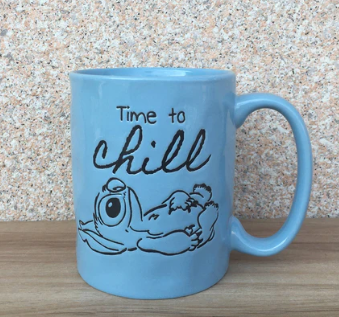 LILO & STITCH - Lilo & Stitch Mug – Chill (Wax Resistant Pottery)
