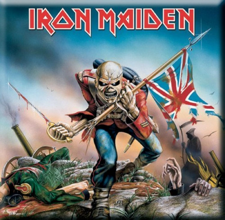 IRON MAIDEN - "The Trooper" Magnet