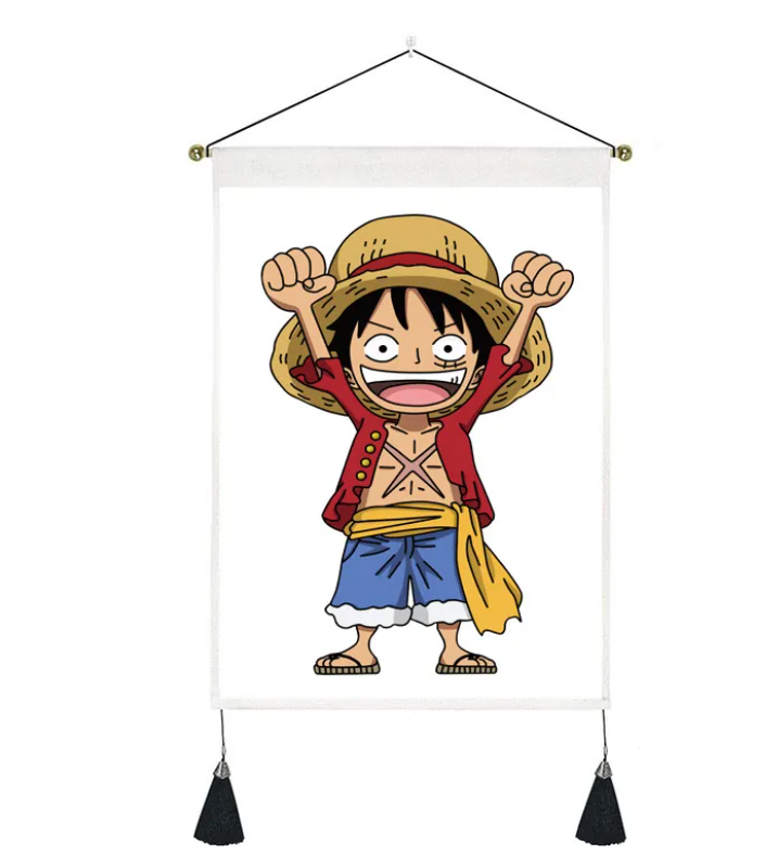 ONE PIECE - Luffy Tapestry Hanging Wall Art