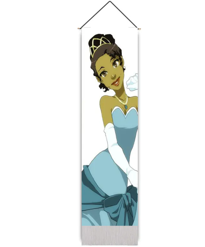 DISNEY PRINCESSES - Tiana Tapestry Hanging Wall Art