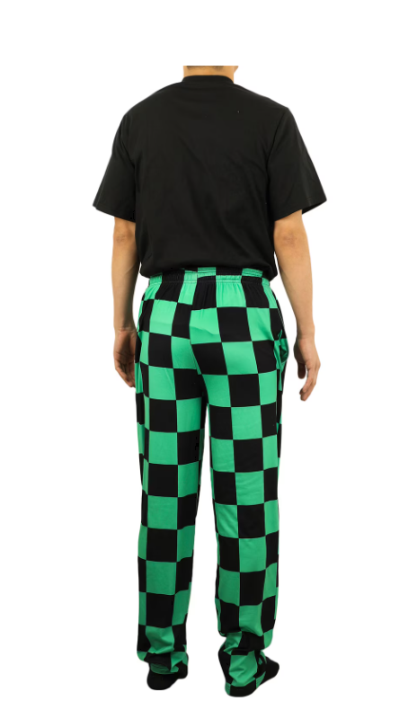 DEMON SLAYER - Tanjiro Black and Green Pijama Set