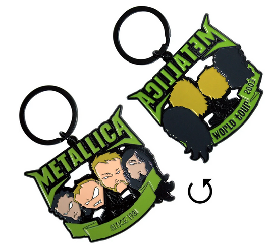 METALLICA - Since 1981 Heads Keychain