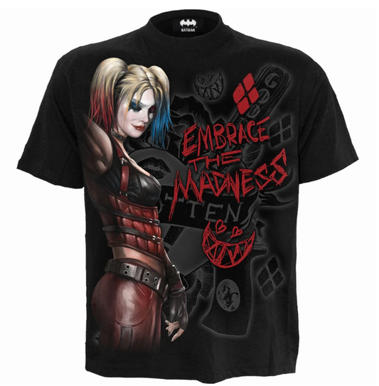 HARLEY QUINN - Embrace Madness T-shirt