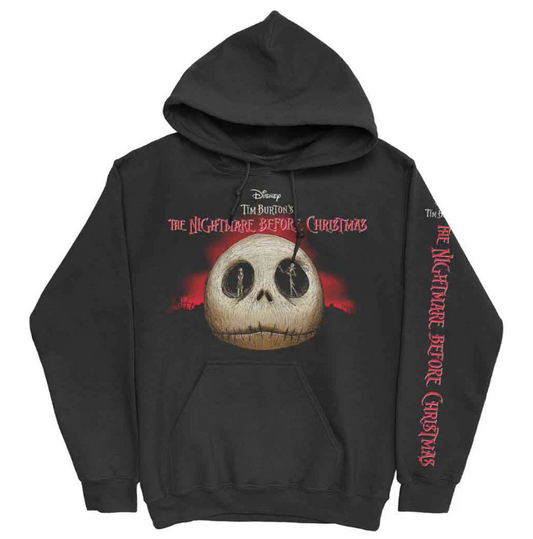NIGHTMARE BEFORE CHRISTMAS - Jack Skull Eyes Pullover Hoodie