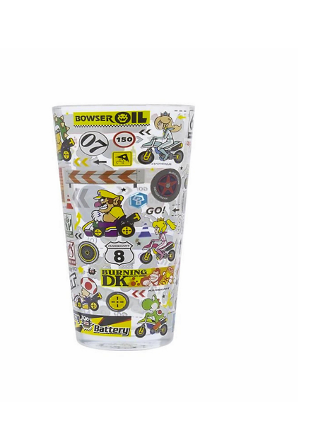 SUPER MARIO - Mario Kart Large Single Glass 400mL/14Oz
