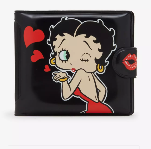 BETTY BOOP - Betty Boop Padded Vinyl Snap Wallet