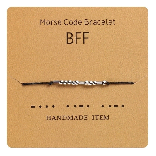 Morse Code Bracelet - BFF