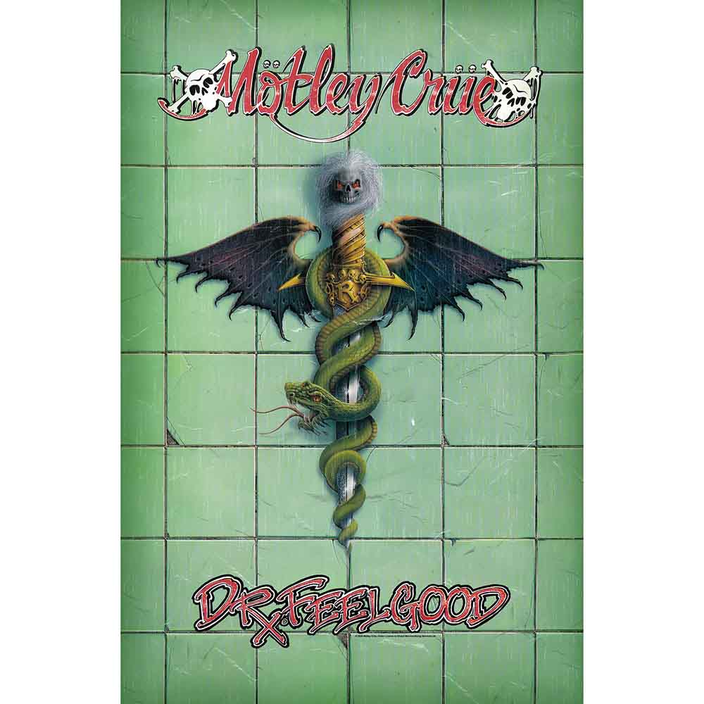Mötley Crüe Textile Poster: Doctor Feelgood