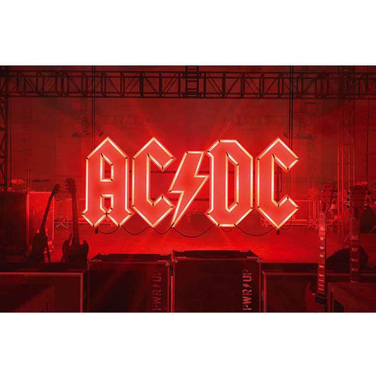 ACDC - AC/DC Textile Poster: PWR-UP