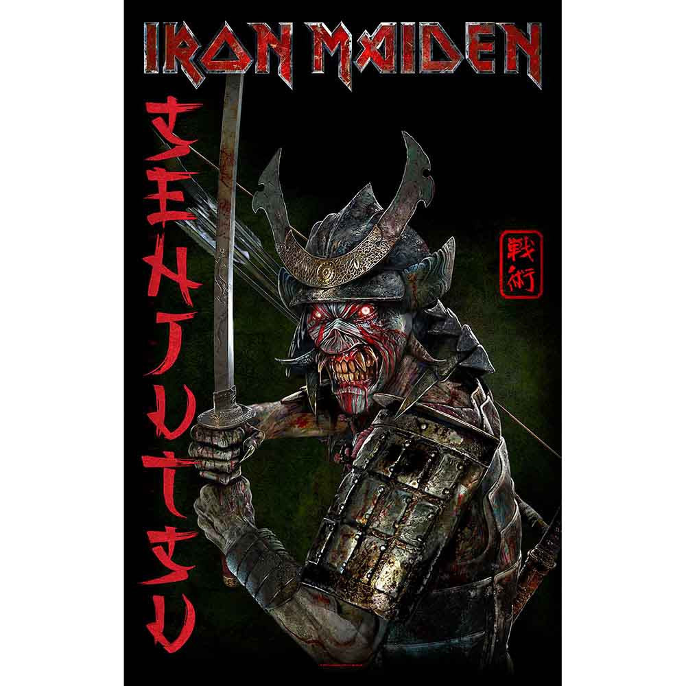 IRON MAIDEN - Iron Maiden Textile Poster: Senjutsu Album