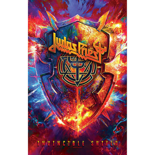 JUDAS PRIEST -  Judas Priest Textile Poster: Invincible Shield