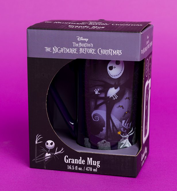 NIGHTMARE BEFORE CHRISTMAS - Jack Skelington Grande Mug 16.5 OZ / 468 mL