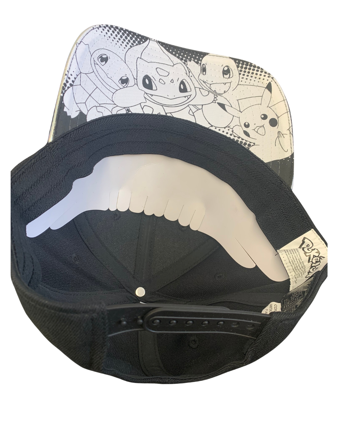 POKEMON - Pokeball Black Elite Holographic Baseball Hat
