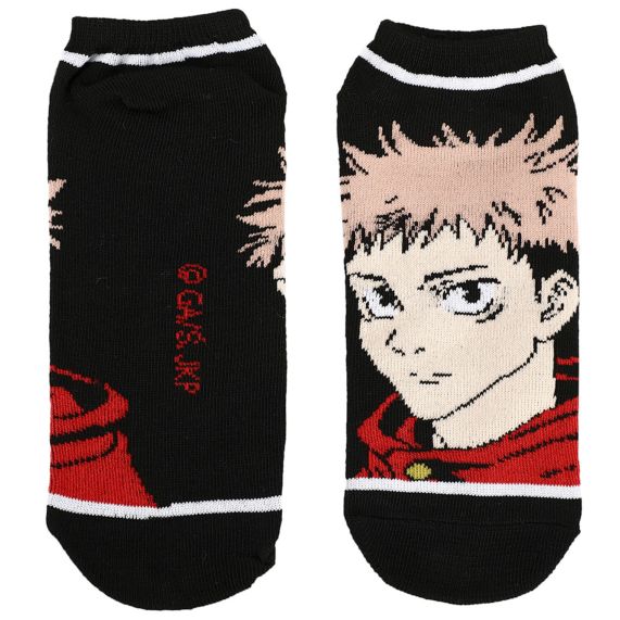 Jujutsu Kaisen High Yugi And Friends 5 Pack Ankle Socks