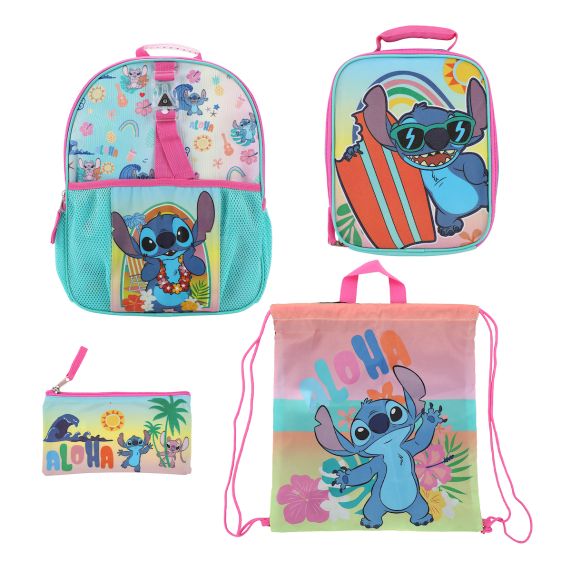 Lilo & Stitch - 4 pcs Backpack Set