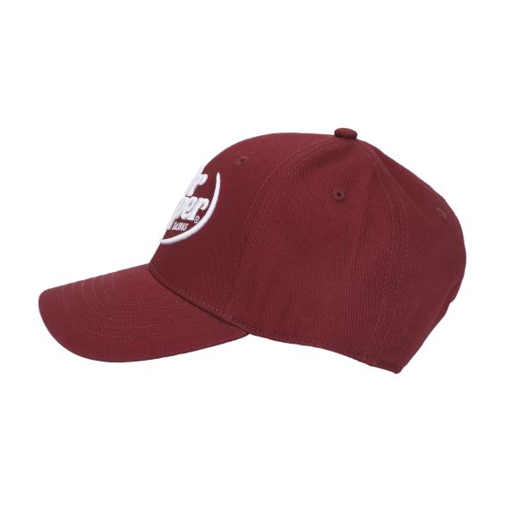 DR PEPPER - Logo Embroidery Mesh Red Cotton Trucker Baseball Cap